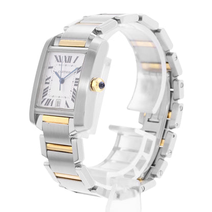 Cartier Tank Francaise Steel & Yellow Gold