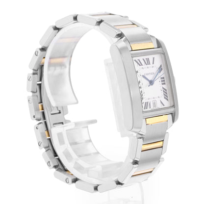 Cartier Tank Francaise Steel & Yellow Gold