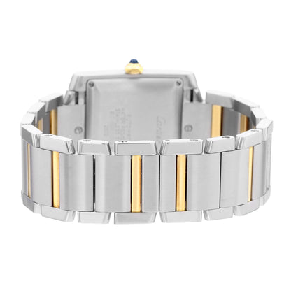 Cartier Tank Francaise Steel & Yellow Gold