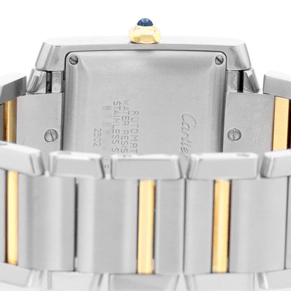 Cartier Tank Francaise Steel & Yellow Gold