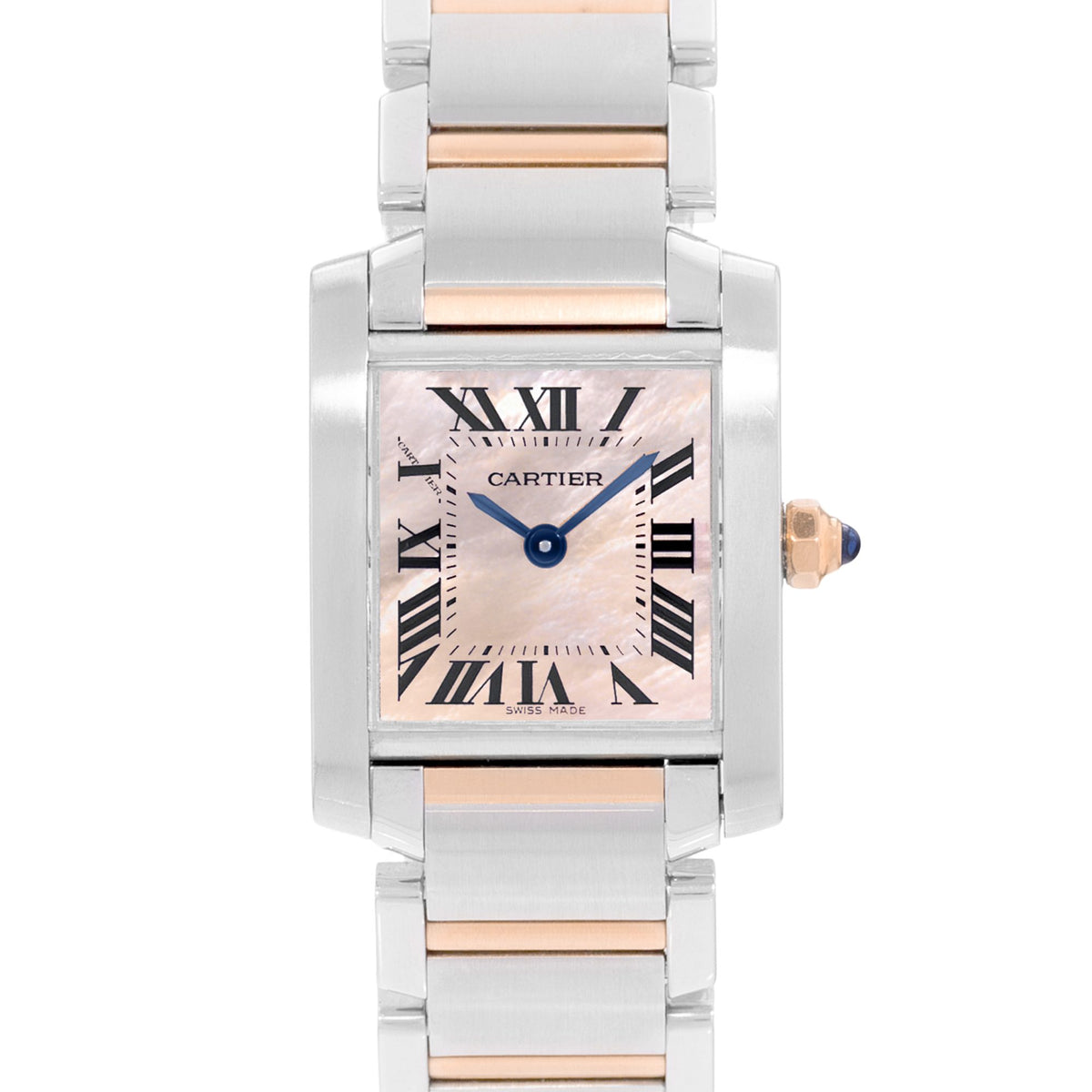 Cartier Tank Francaise Steel & Rose Gold