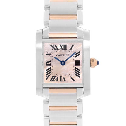 Cartier Tank Francaise Steel & Rose Gold