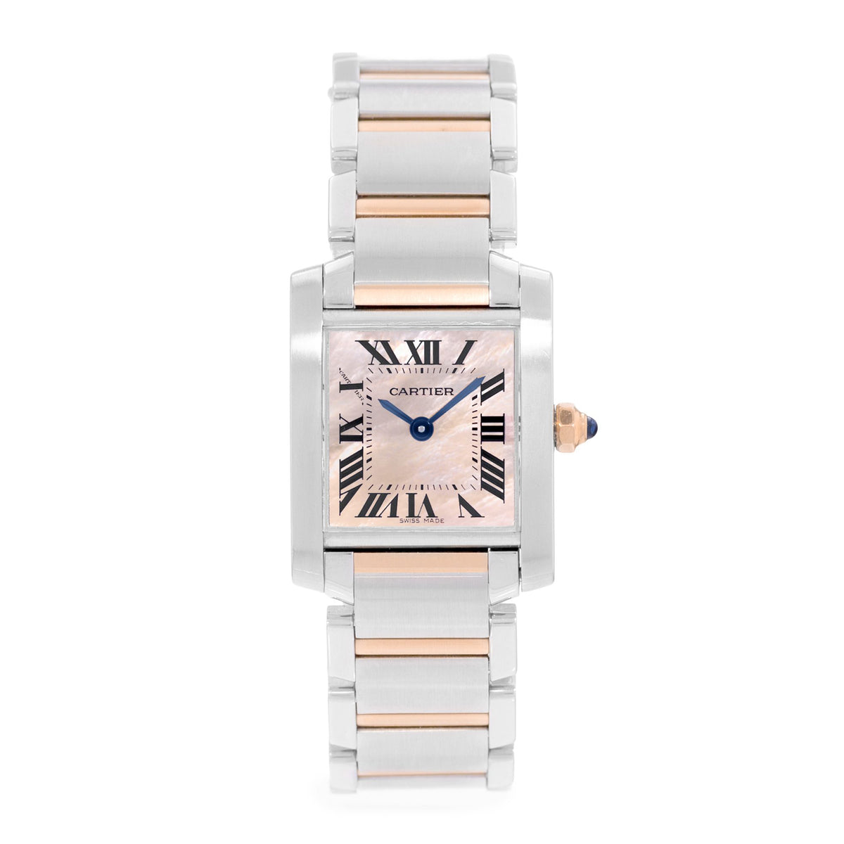 Cartier Tank Francaise Steel & Rose Gold