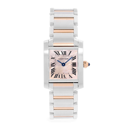 Cartier Tank Francaise Steel & Rose Gold