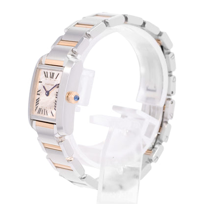 Cartier Tank Francaise Steel & Rose Gold
