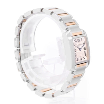 Cartier Tank Francaise Steel & Rose Gold