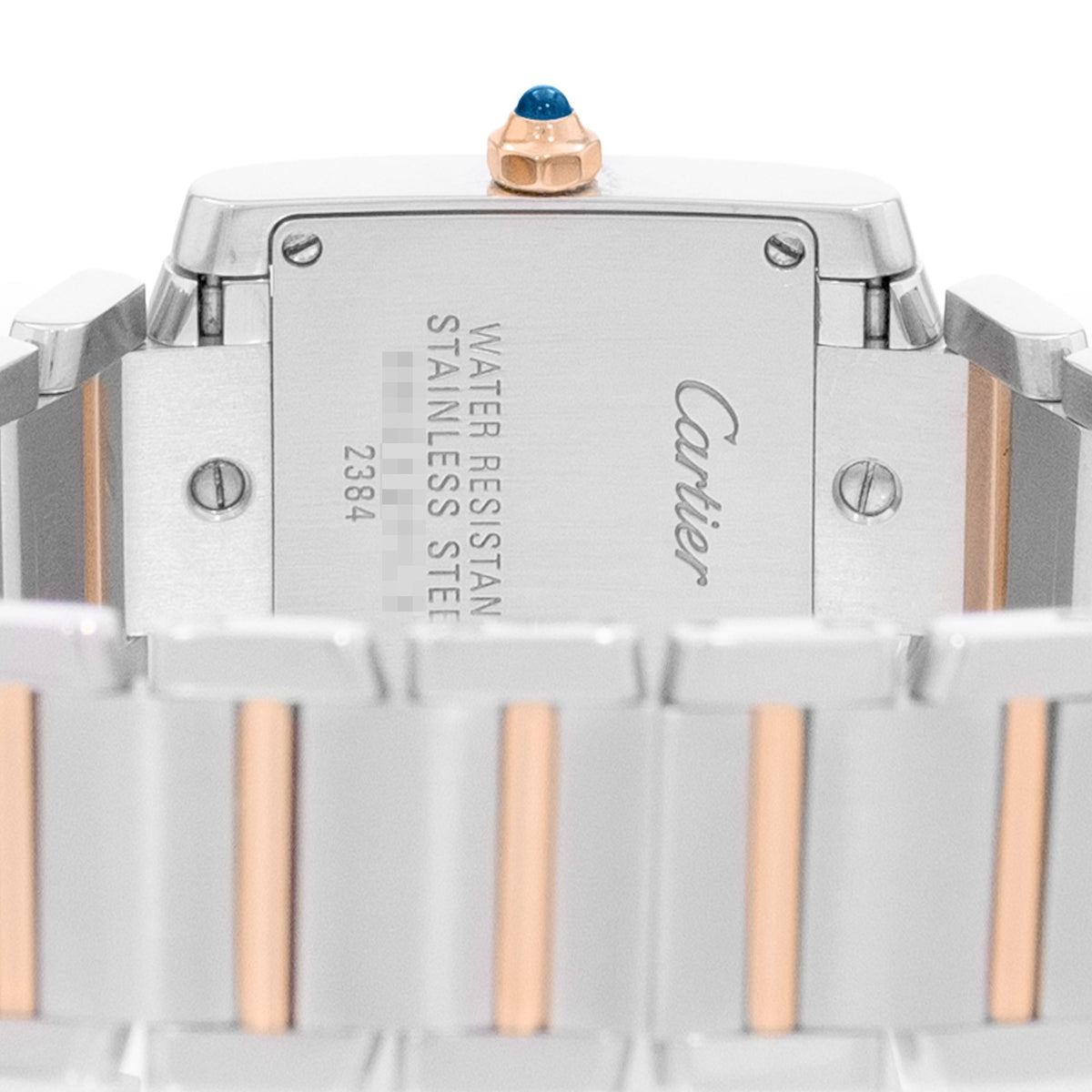 Cartier Tank Francaise Steel & Rose Gold
