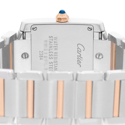Cartier Tank Francaise Steel & Rose Gold