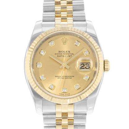 Rolex Datejust 36 Steel & Yellow Gold