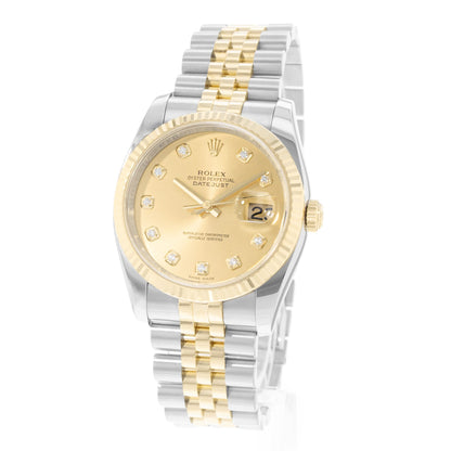 Rolex Datejust 36 Steel & Yellow Gold