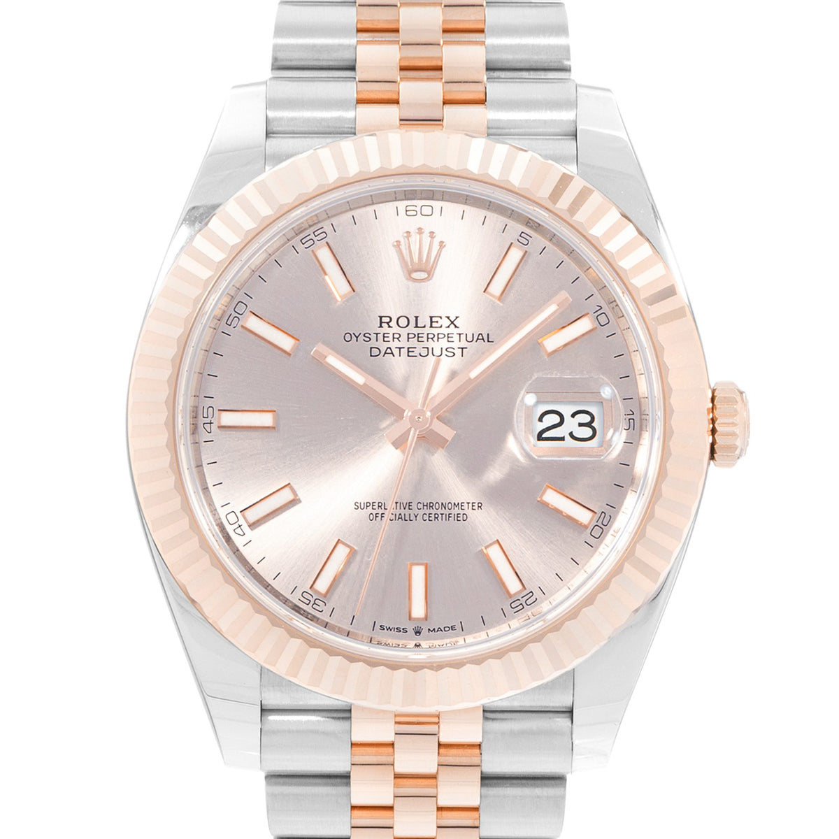 Rolex Datejust 41 Steel & Rose Gold