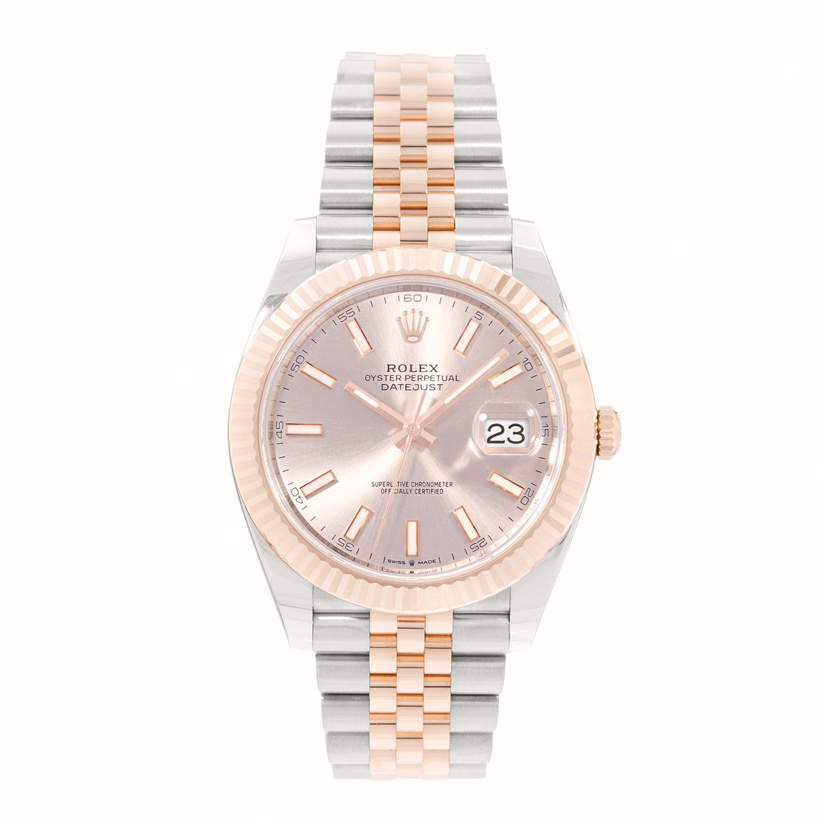 Rolex Datejust 41 Steel & Rose Gold