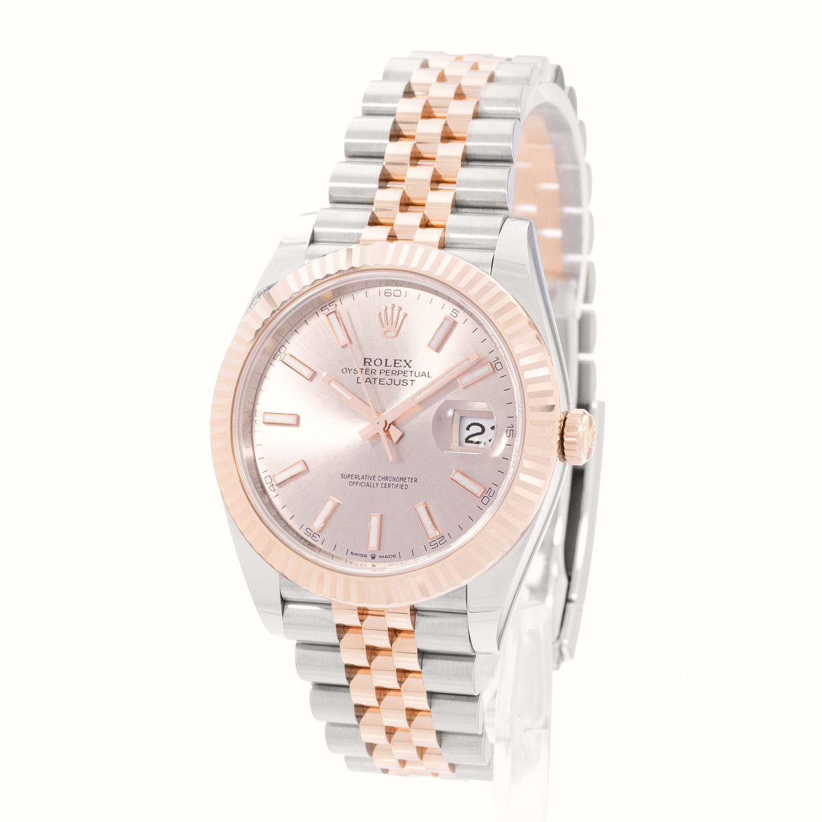 Rolex Datejust 41 Steel & Rose Gold