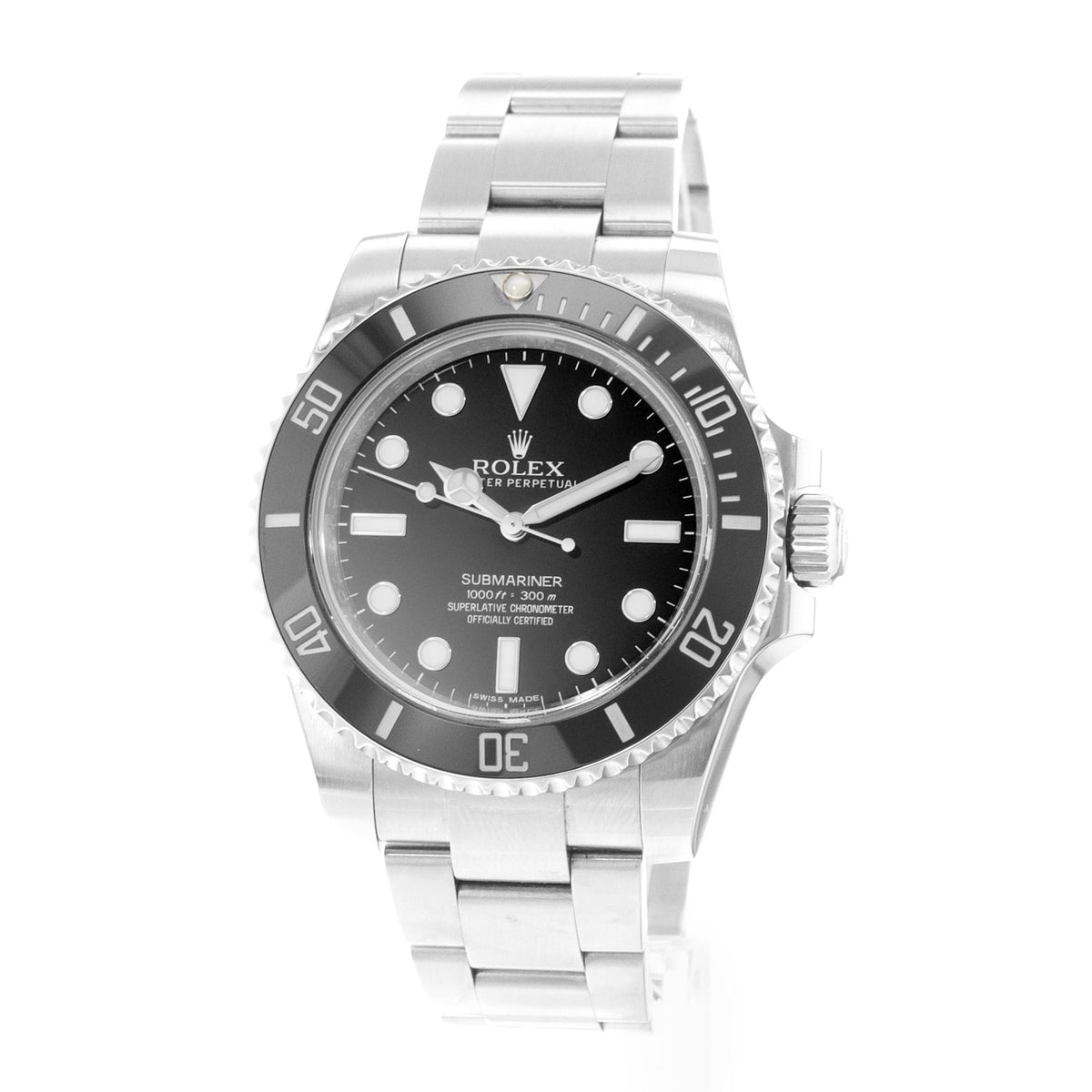 Rolex Submariner No Date Steel