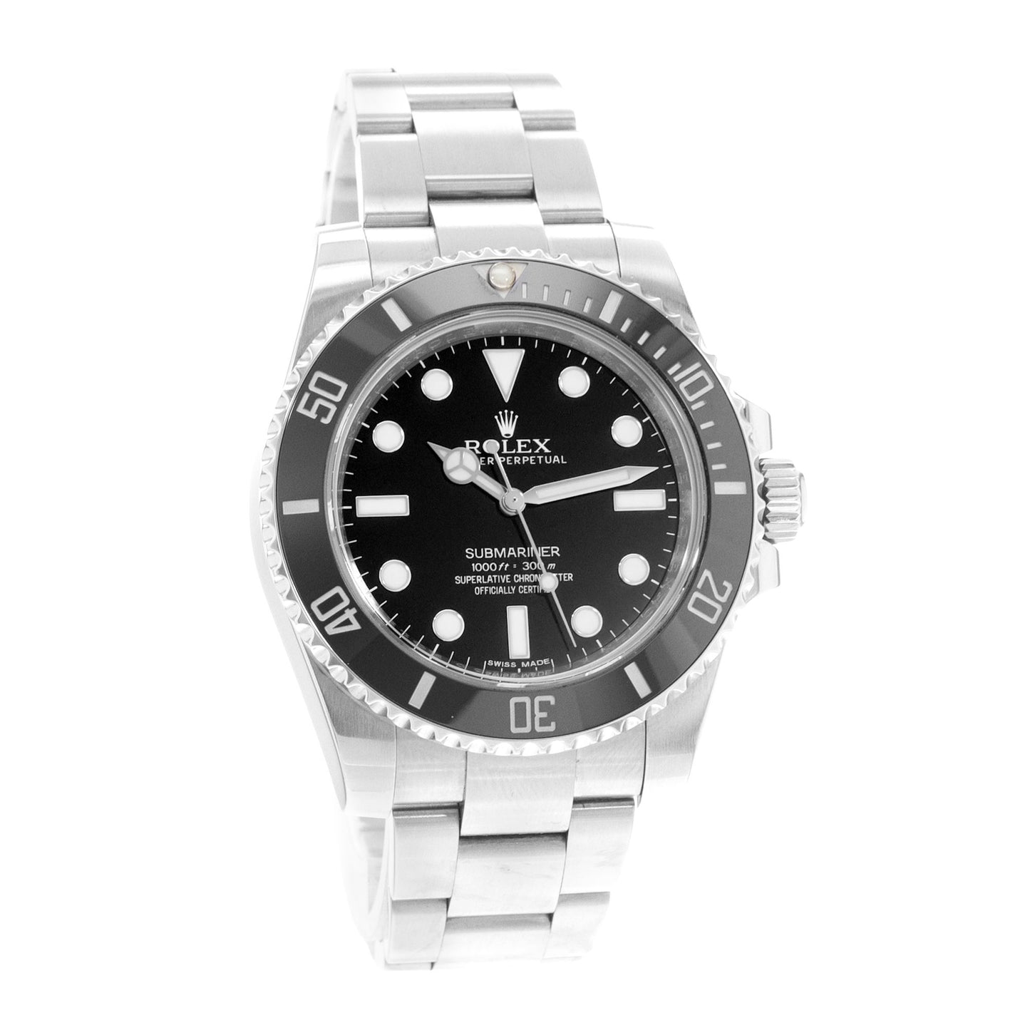 Rolex Submariner No Date Steel