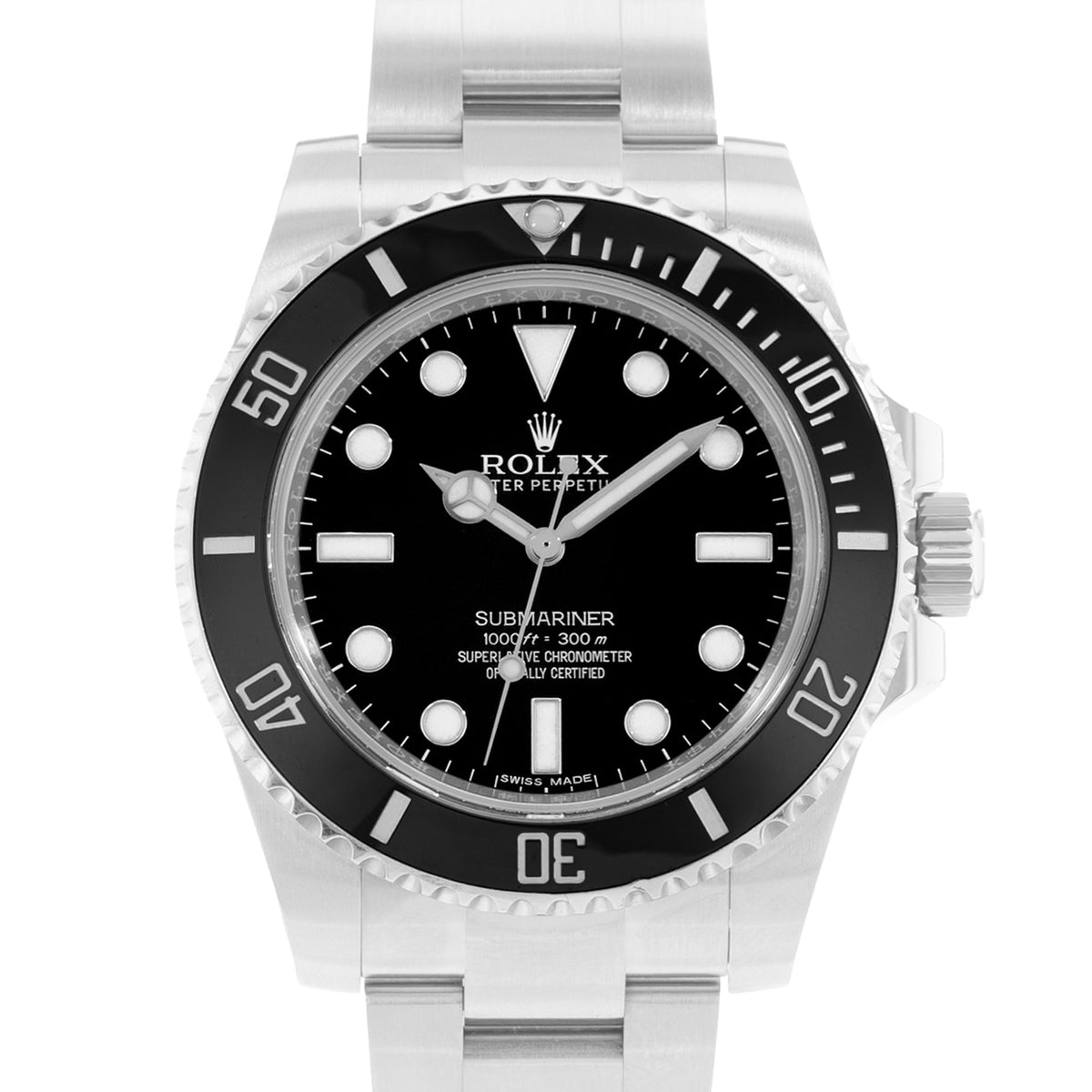 Rolex Submariner No Date Steel