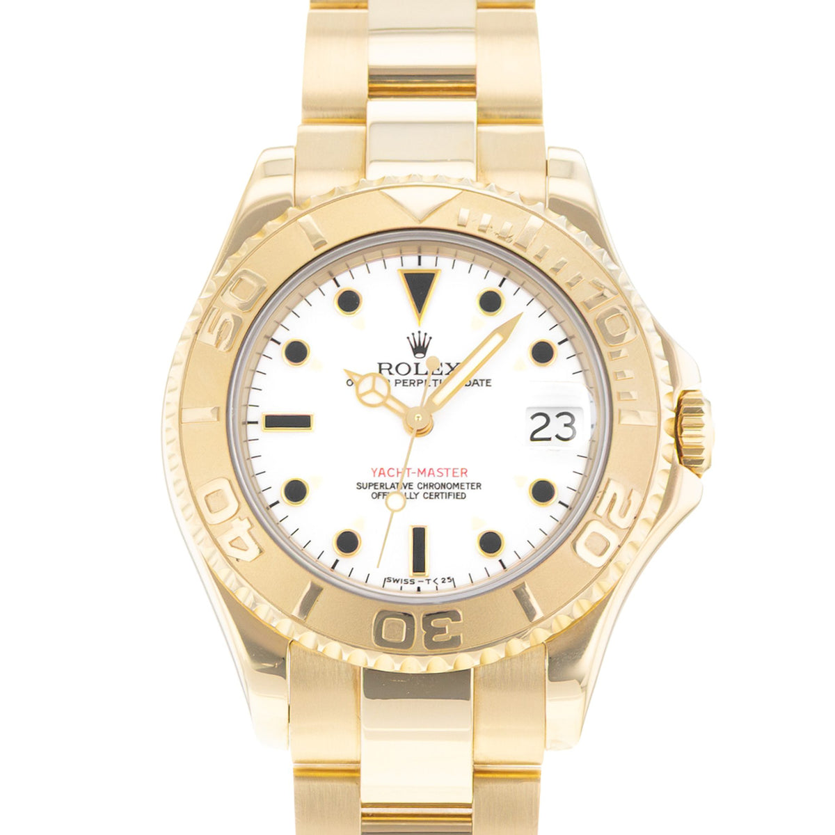 Rolex Yacht-Master 35 Yellow Gold