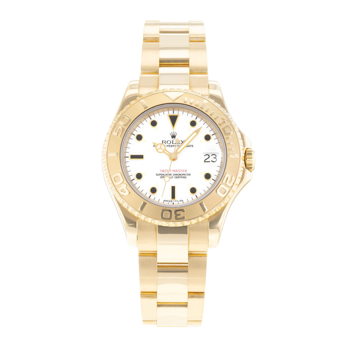 Rolex Yacht-Master 35 Yellow Gold