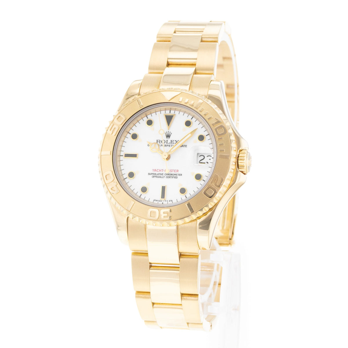 Rolex Yacht-Master 35 Yellow Gold
