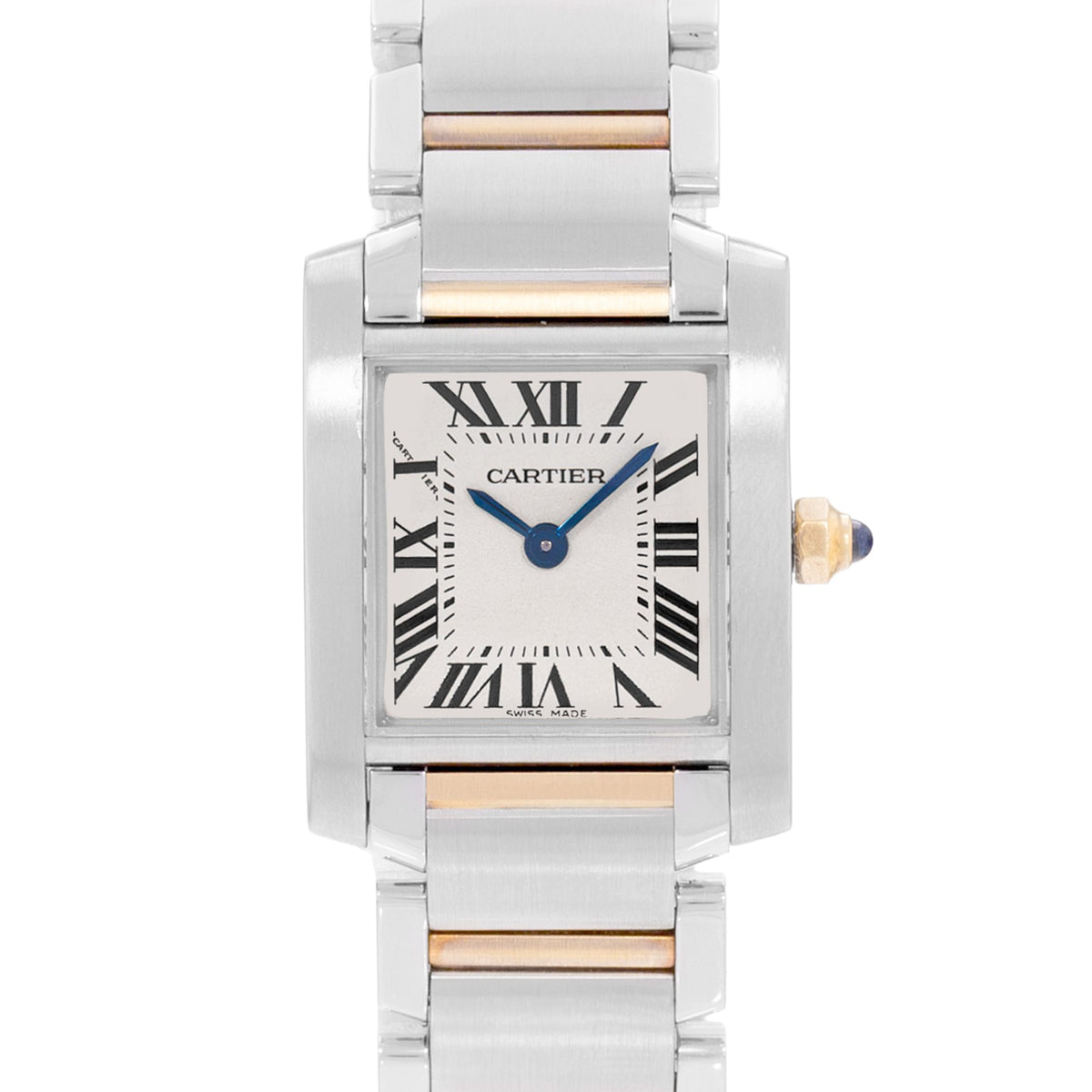 Cartier Tank Francaise Steel & Yellow Gold