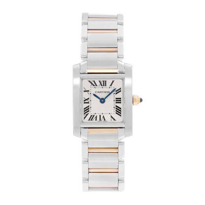 Cartier Tank Francaise Steel & Yellow Gold