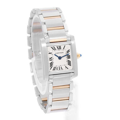 Cartier Tank Francaise Steel & Yellow Gold