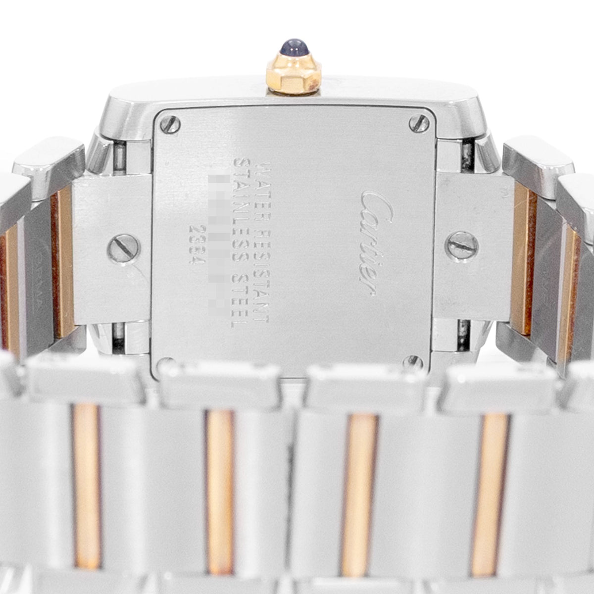 Cartier Tank Francaise Steel & Yellow Gold