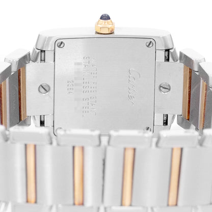 Cartier Tank Francaise Steel & Yellow Gold