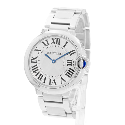 Cartier Ballon Bleu 36mm Steel