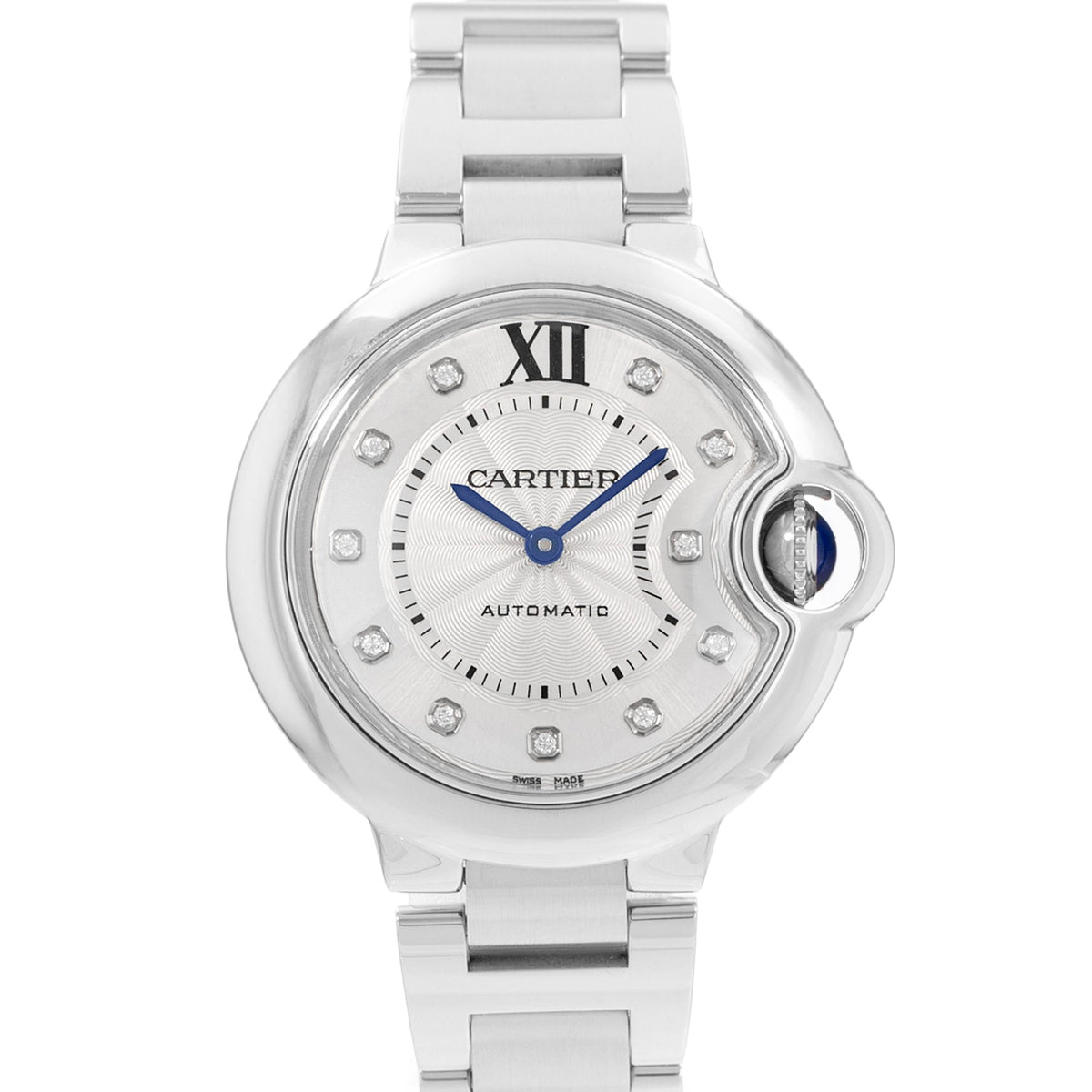 Cartier Ballon Bleu 33mm Steel