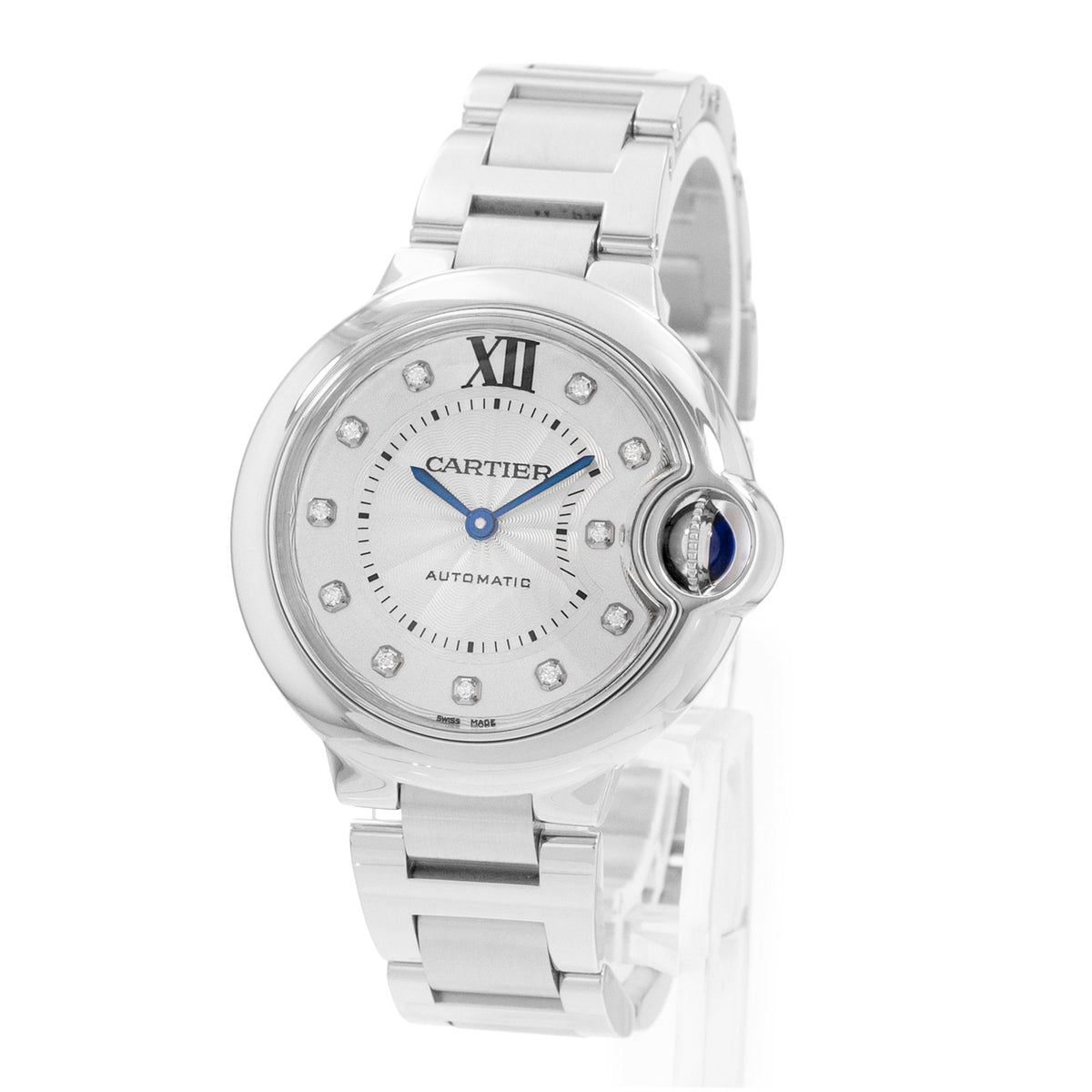 Cartier Ballon Bleu 33mm Steel