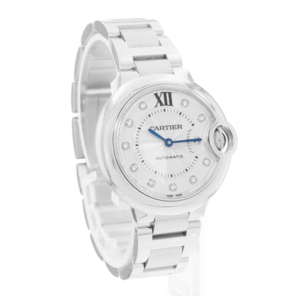 Cartier Ballon Bleu 33mm Steel