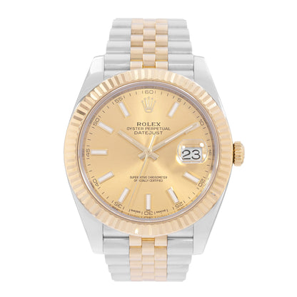 Rolex Datejust 41 Steel & Yellow Gold