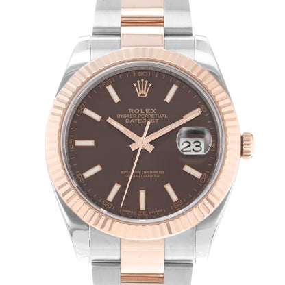 Rolex Datejust 41 Steel & Rose Gold