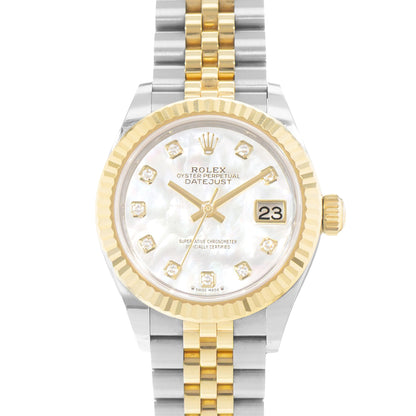 Rolex Datejust 28 Steel & Yellow Gold