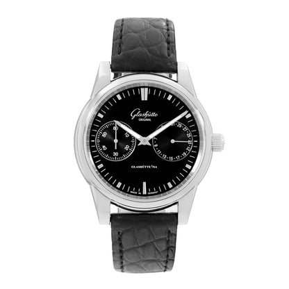 Glashutte Original Senator Hand Date Steel