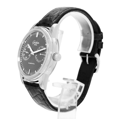 Glashutte Original Senator Hand Date Steel