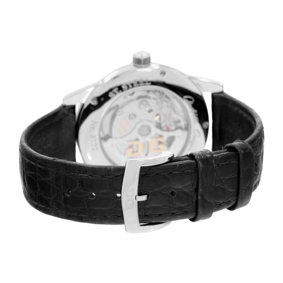 Glashutte Original Senator Hand Date Steel