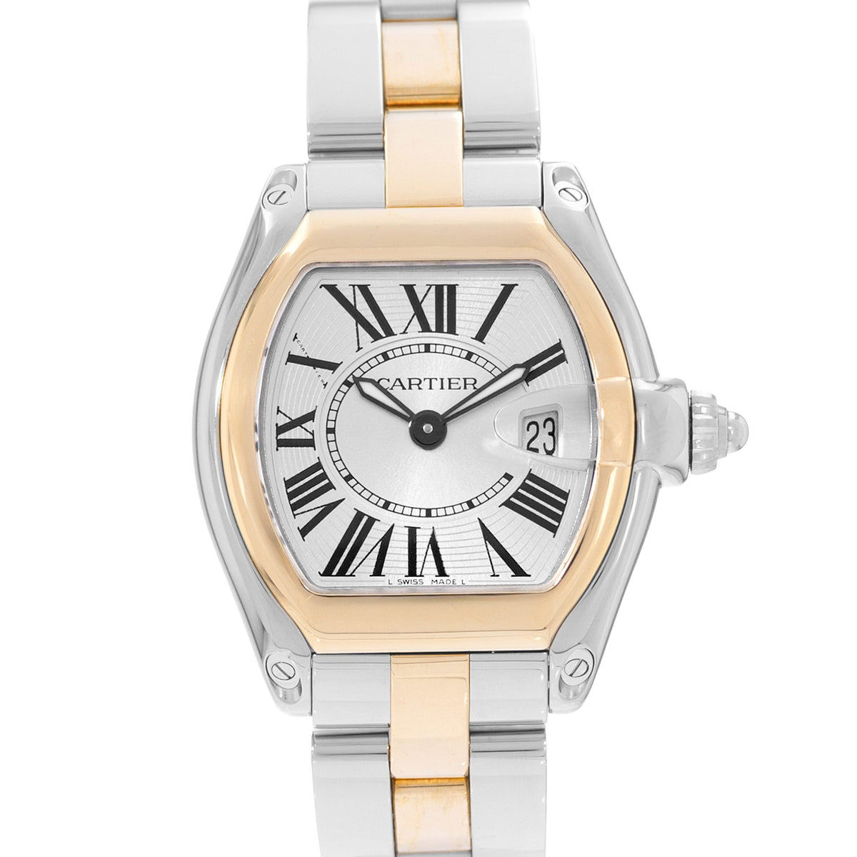 Cartier Roadster Steel & Yellow Gold