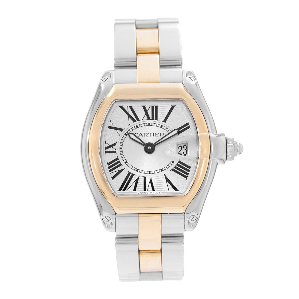 Cartier Roadster Steel & Yellow Gold