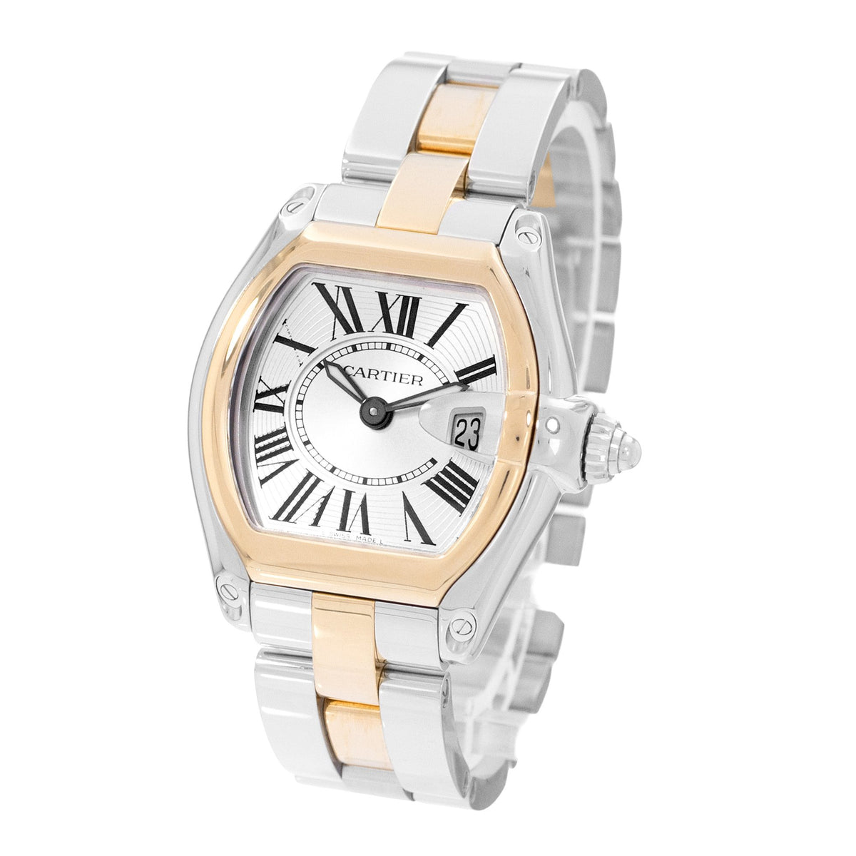 Cartier Roadster Steel & Yellow Gold