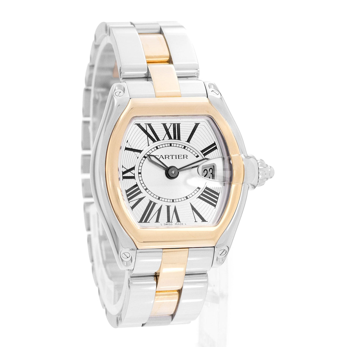 Cartier Roadster Steel & Yellow Gold