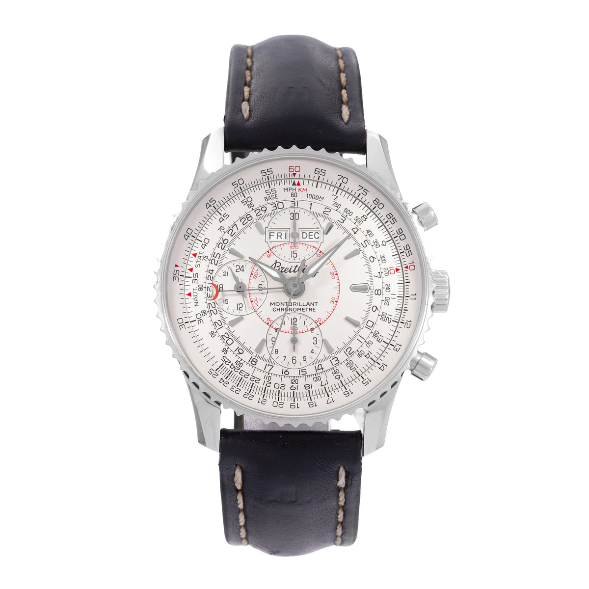 Breitling Montbrillant Datora Steel
