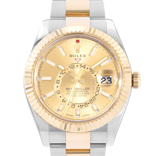 Rolex Sky-Dweller Steel & Yellow Gold