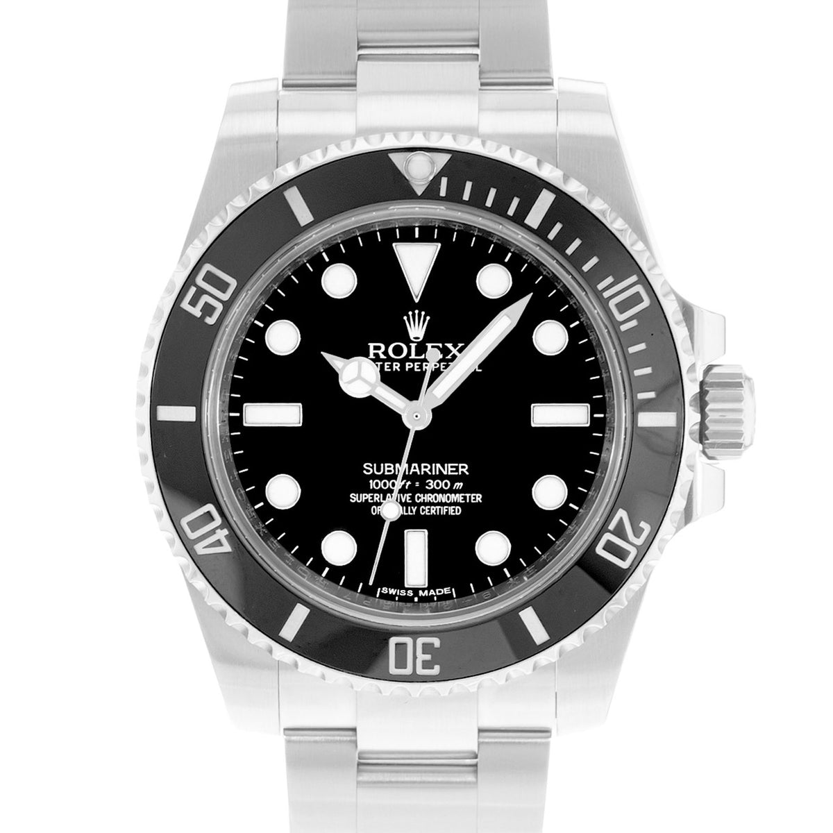 Rolex Submariner No Date Steel