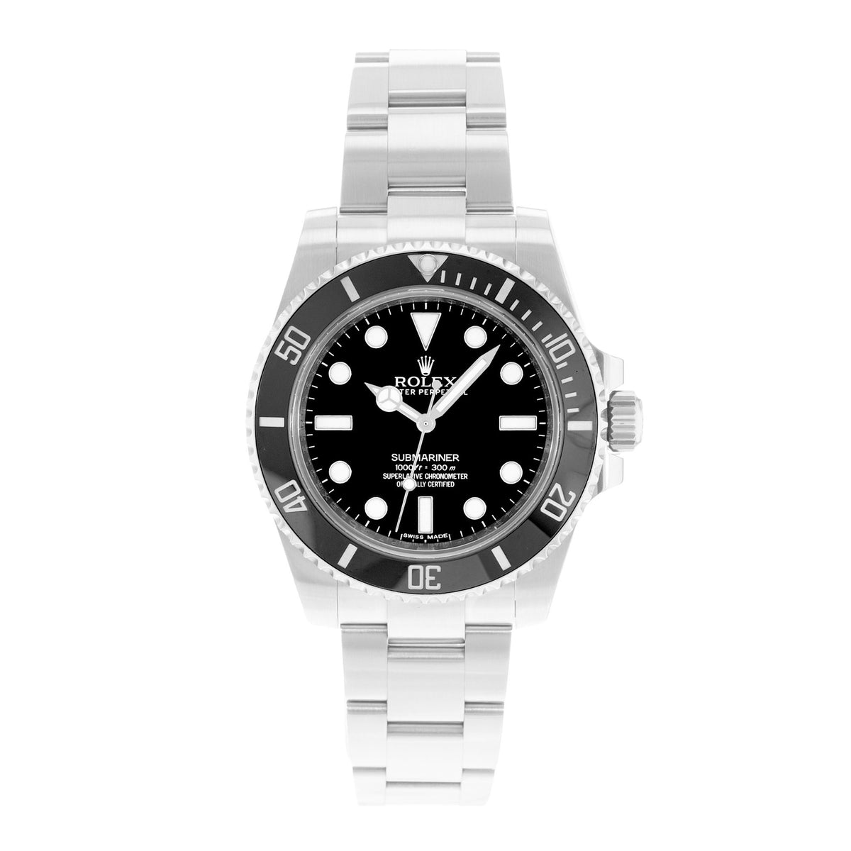 Rolex Submariner No Date Steel