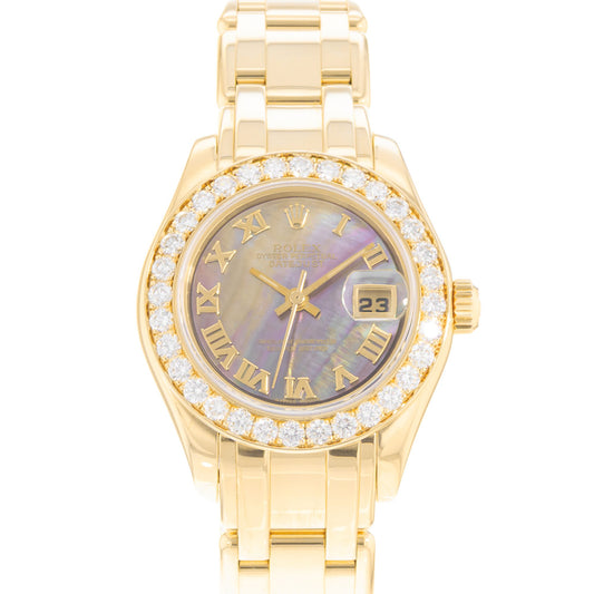 Rolex Pearlmaster Yellow Gold