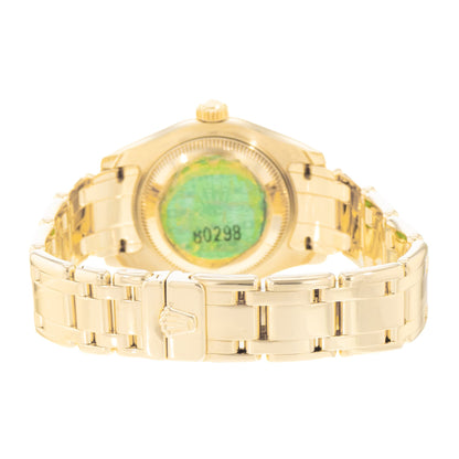 Rolex Pearlmaster Yellow Gold