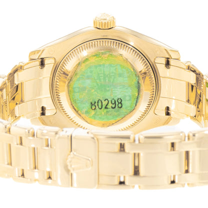 Rolex Pearlmaster Yellow Gold