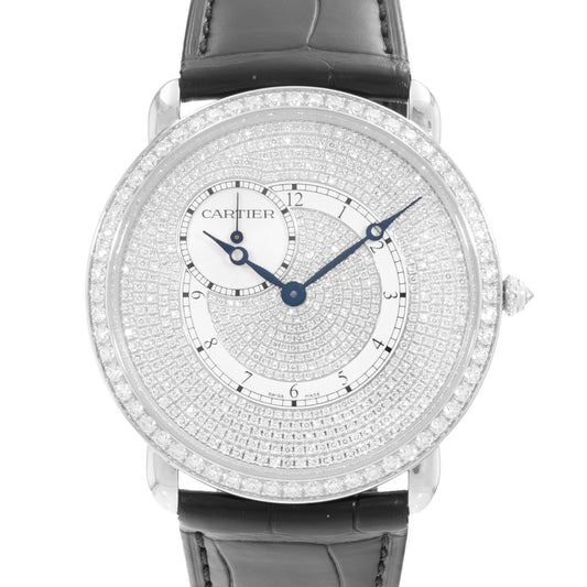 Cartier Ronde Louis White Gold